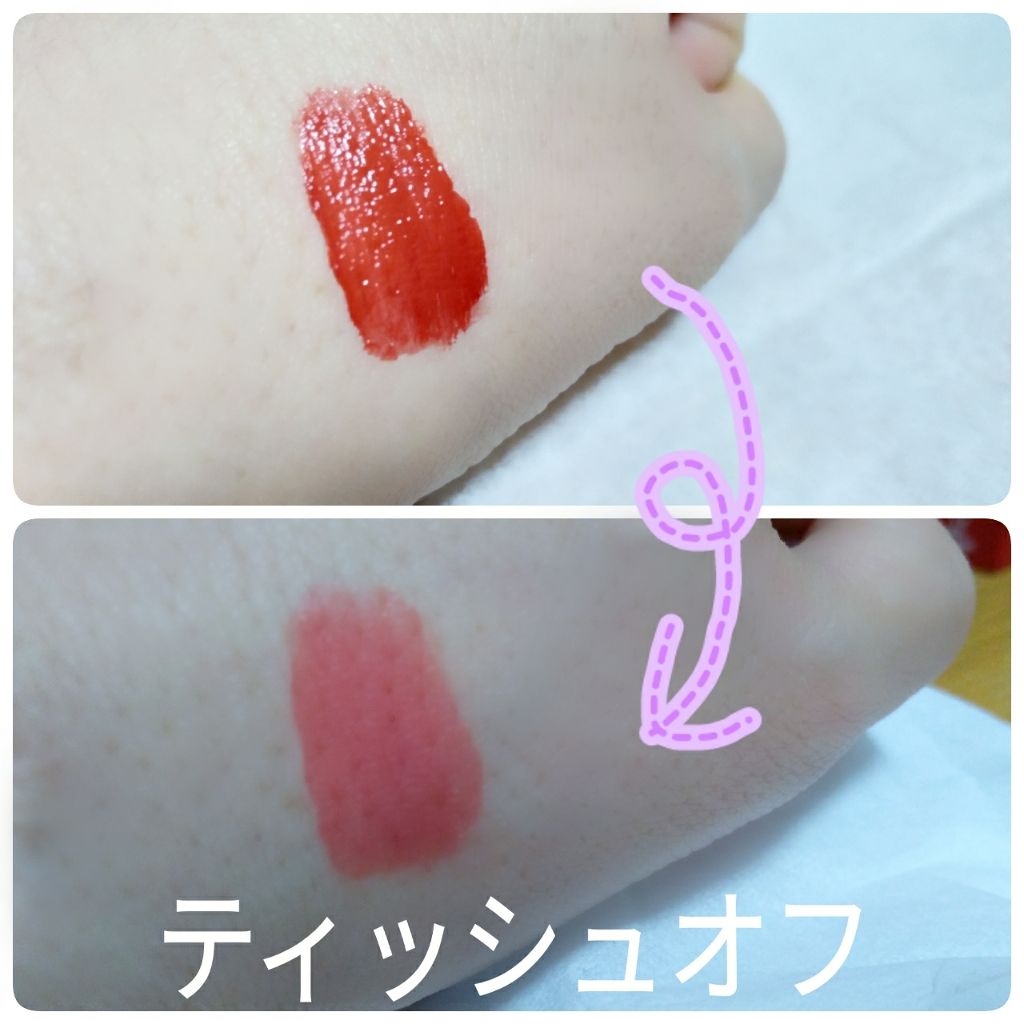 ブラッディライアー コーティングティント/lilybyred/リップティントを使ったクチコミ（3枚目）