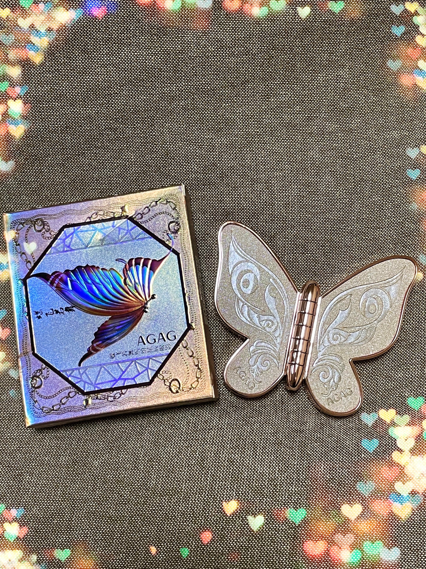 バタフライアイシャドウパレット/AGAG/アイシャドウパレットを使ったクチコミ(1枚目)