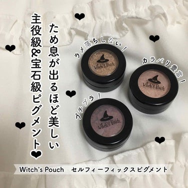 セルフィーフィックスピグメント/Witch's Pouch/単色アイシャドウを使ったクチコミ（1枚目）