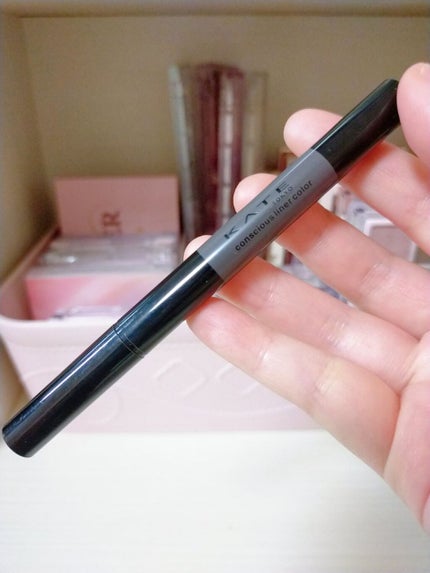 コンシャスライナーカラー/KATE/リキッドアイライナーを使ったクチコミ(2枚目)