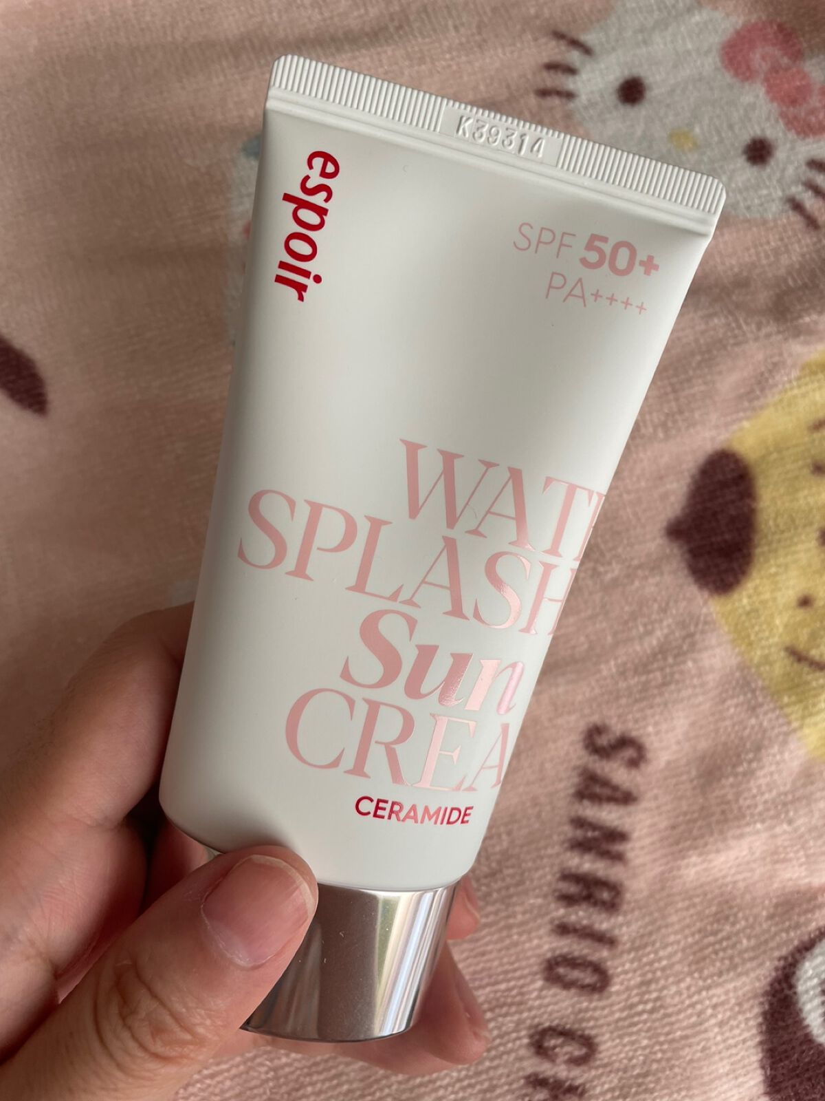 ウォータースプラッシュサンクリーム セラミド/espoir/日焼け止めクリームを使ったクチコミ(2枚目)