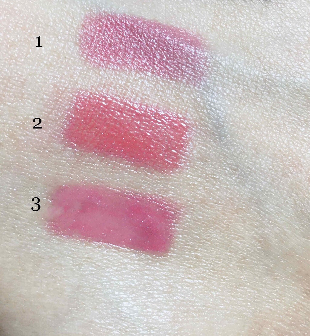 ほむほむ on LIPS 「ちふれ口紅s354母から、もらったもののこんな鮮やかなリップは..」(2枚目)