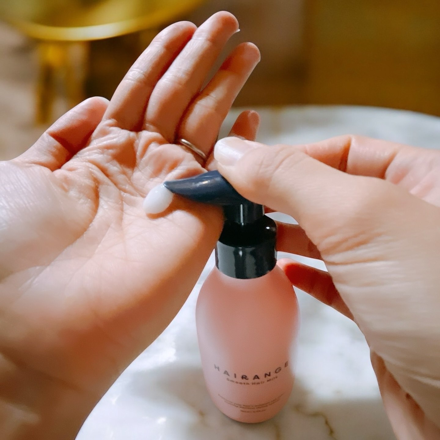 HAIRANGE/ファインケメティックス/ヘアミルクを使ったクチコミ（2枚目）