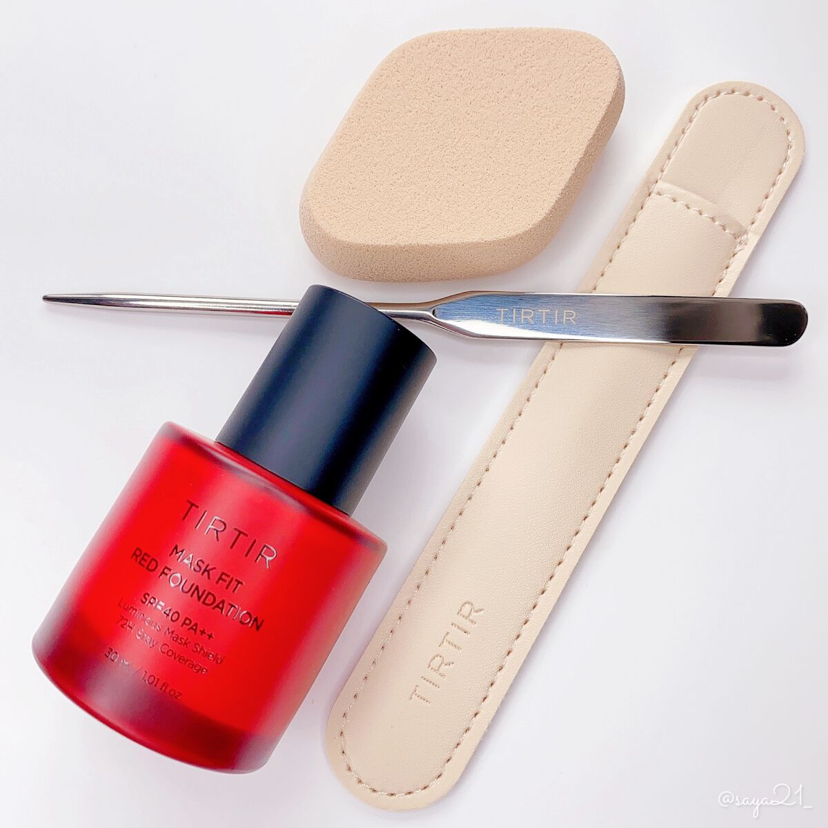 マスクフィットレッドファンデーション/TIRTIR(ティルティル)/リキッドファンデーションを使ったクチコミ(1枚目)