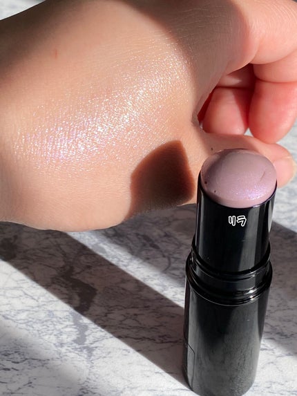 ボーム エサンシエル ドラジェ(限定)/CHANEL/スティックハイライトを使ったクチコミ(3枚目)