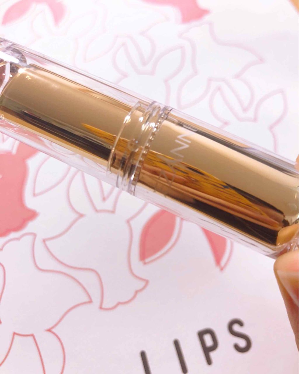 ラスティンググロスリップ/CEZANNE/口紅を使ったクチコミ(2枚目)