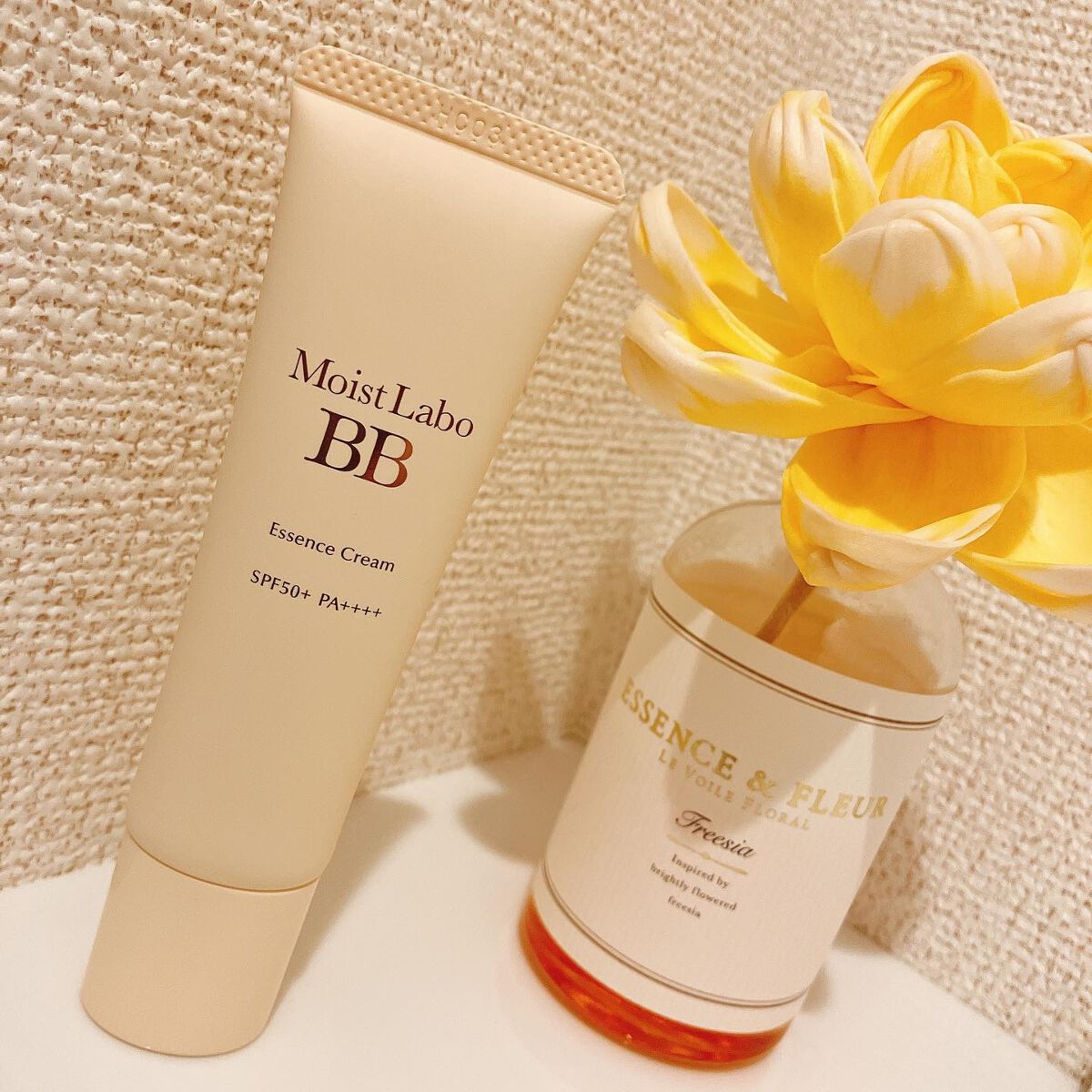 モイストラボ BBエッセンスクリーム 01ナチュラルベージュ/Moist Labo/BBクリームを使ったクチコミ（1枚目）