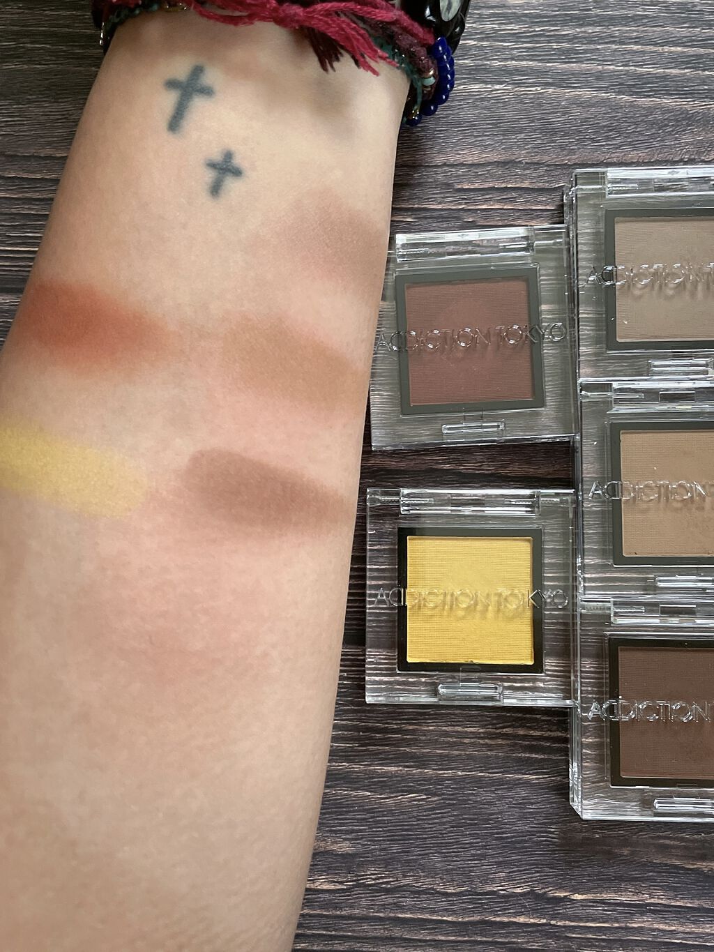 アディクション ザ アイシャドウ クリーム 007C Sandy Topaz/ADDICTION/ジェル・クリームアイシャドウを使ったクチコミ（3枚目）