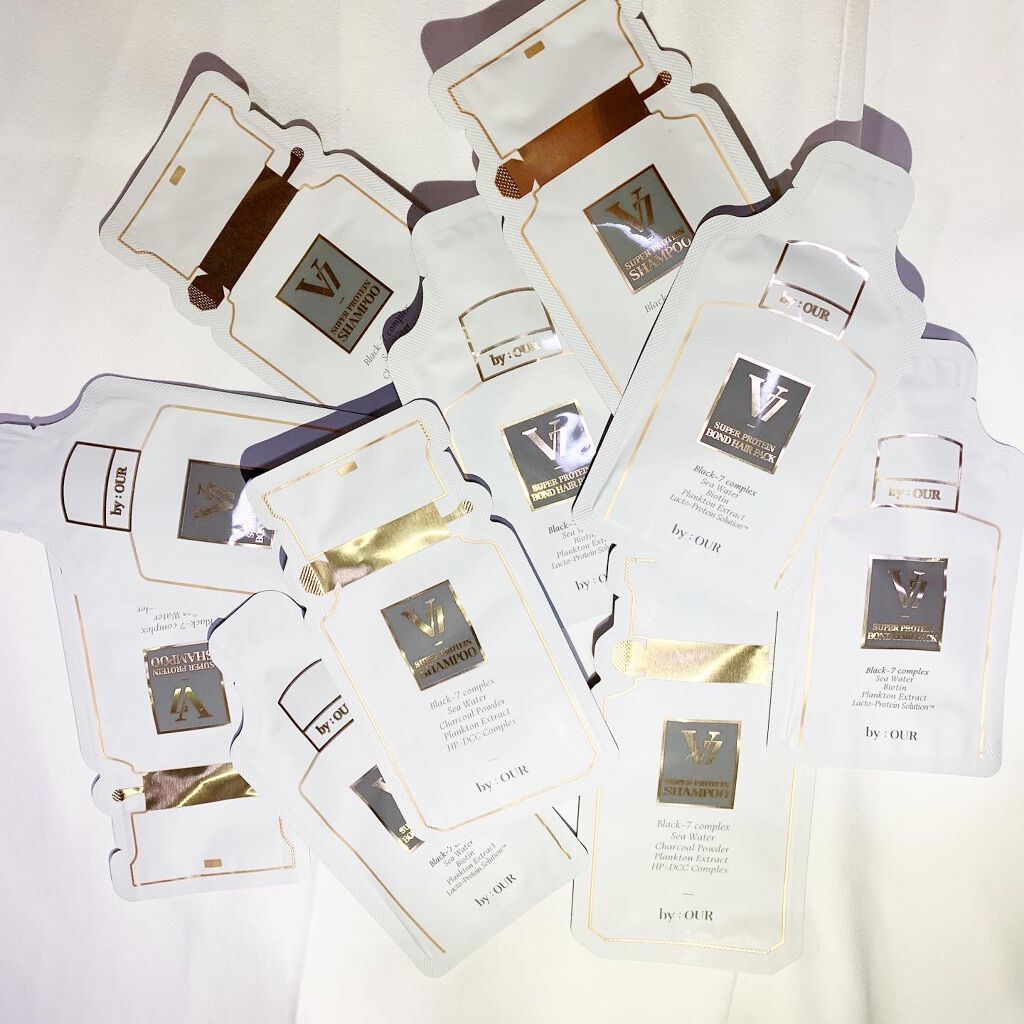 V7 スーパープロテイン シャンプー/by : OUR/サロンシャンプーを使ったクチコミ(1枚目)