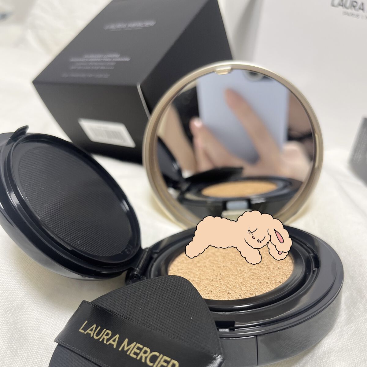 フローレス ルミエール ラディアンス パーフェクティング クッション/ローラ メルシエ/クッションファンデーションを使ったクチコミ（1枚目）