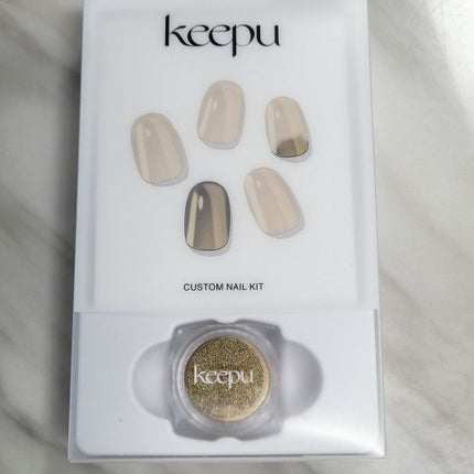 セルフカスタム ネイルシール/KEEPU/ネイルシールを使ったクチコミ(2枚目)