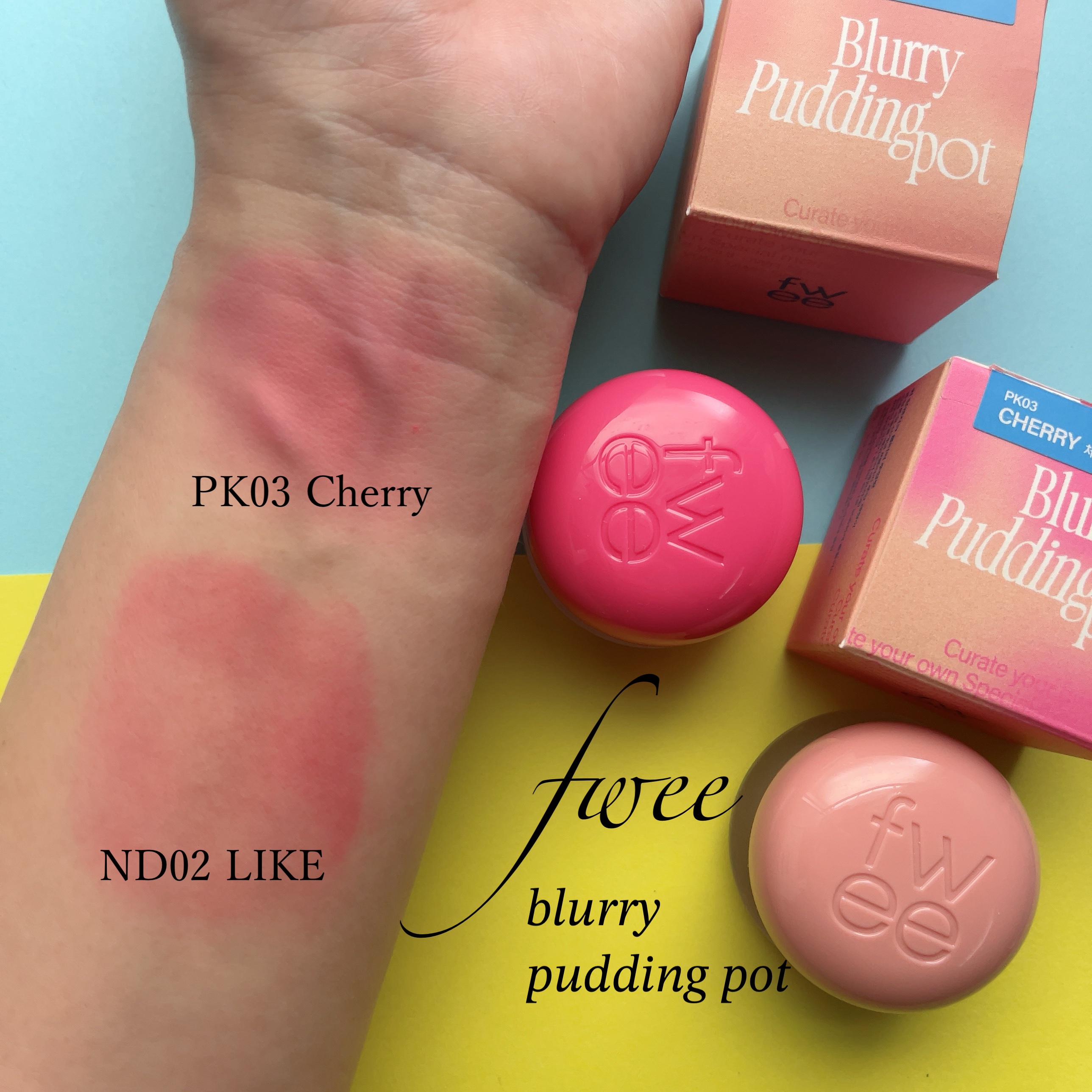 fwee フィー　リップ&チークブラーリープリンポッド リップアンドチーク ブラーリープリンポット / fwee(フィー