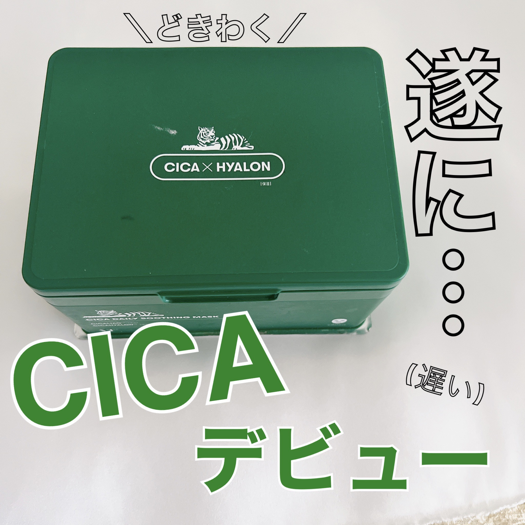 CICA デイリースージングマスク/VT/シートマスク・パックを使ったクチコミ（1枚目）