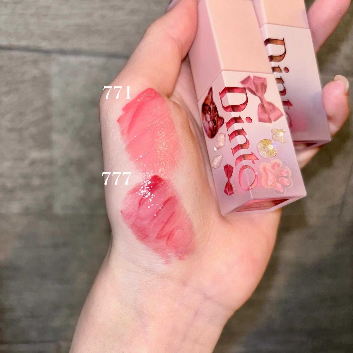 (ル・シャ ボテコレクション)ブラーゼリーボリュームリップティント/Dinto/リップティントを使ったクチコミ(2枚目)