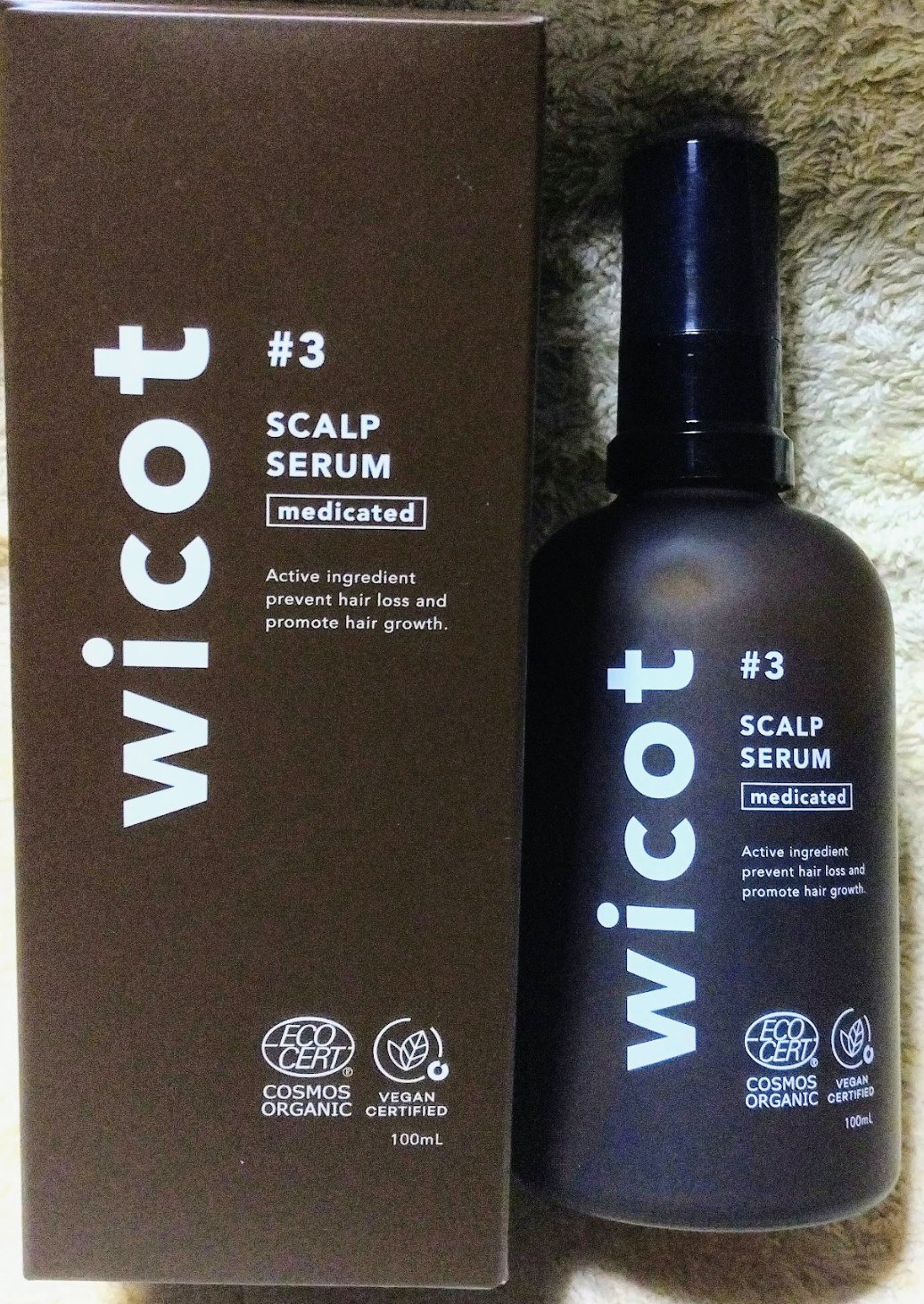 薬用スカルプセラム/wicot/頭皮ローションを使ったクチコミ（1枚目）