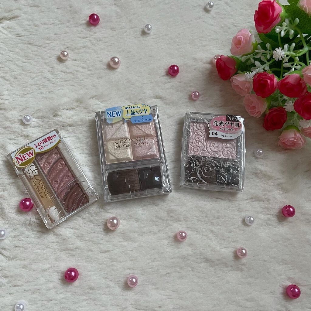 パールグロウハイライト/CEZANNE/パウダーハイライトを使ったクチコミ（2枚目）