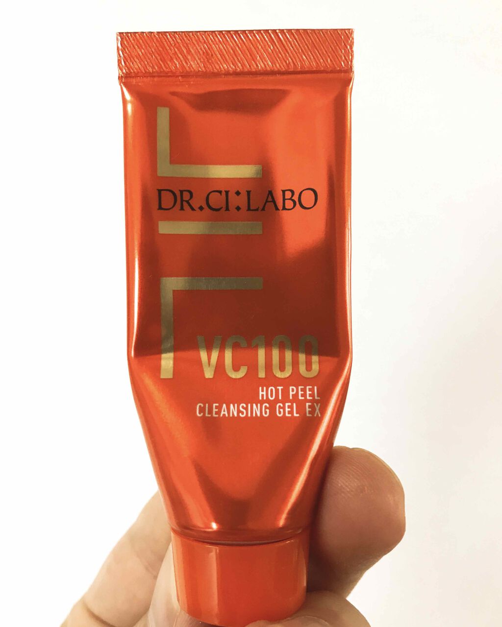 VC100 ホットピールクレンジングゲル/ドクターシーラボⓇ/ピーリングを使ったクチコミ（1枚目）