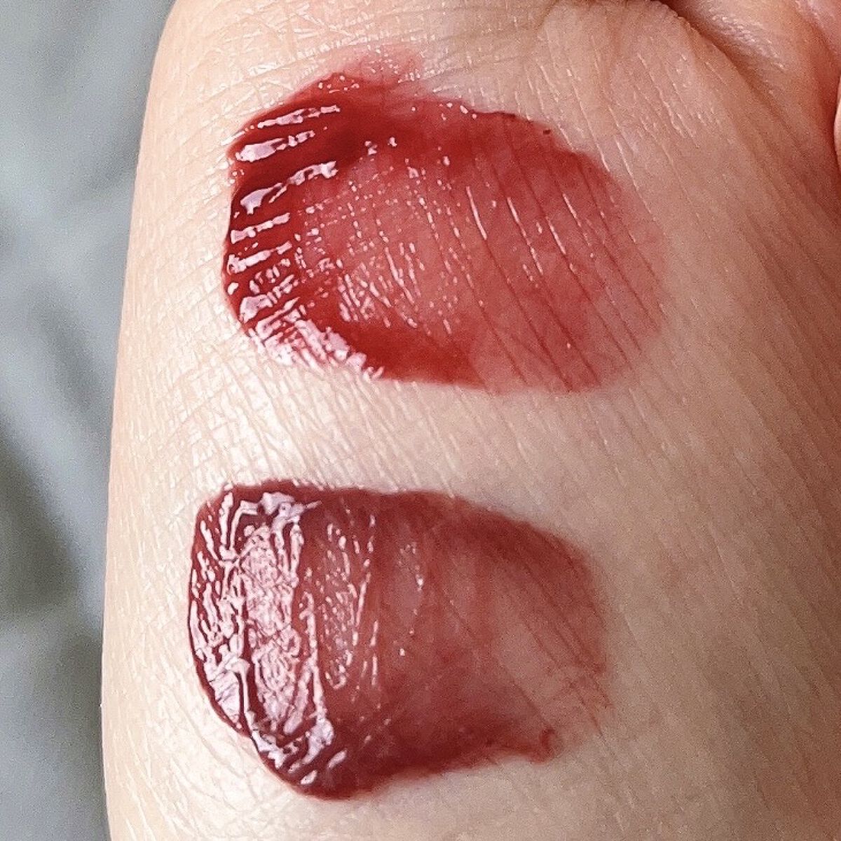 ジルスチュアート タイムレスグロウ ルージュティント 06 rosé at night/JILL STUART/リップティントを使ったクチコミ（3枚目）