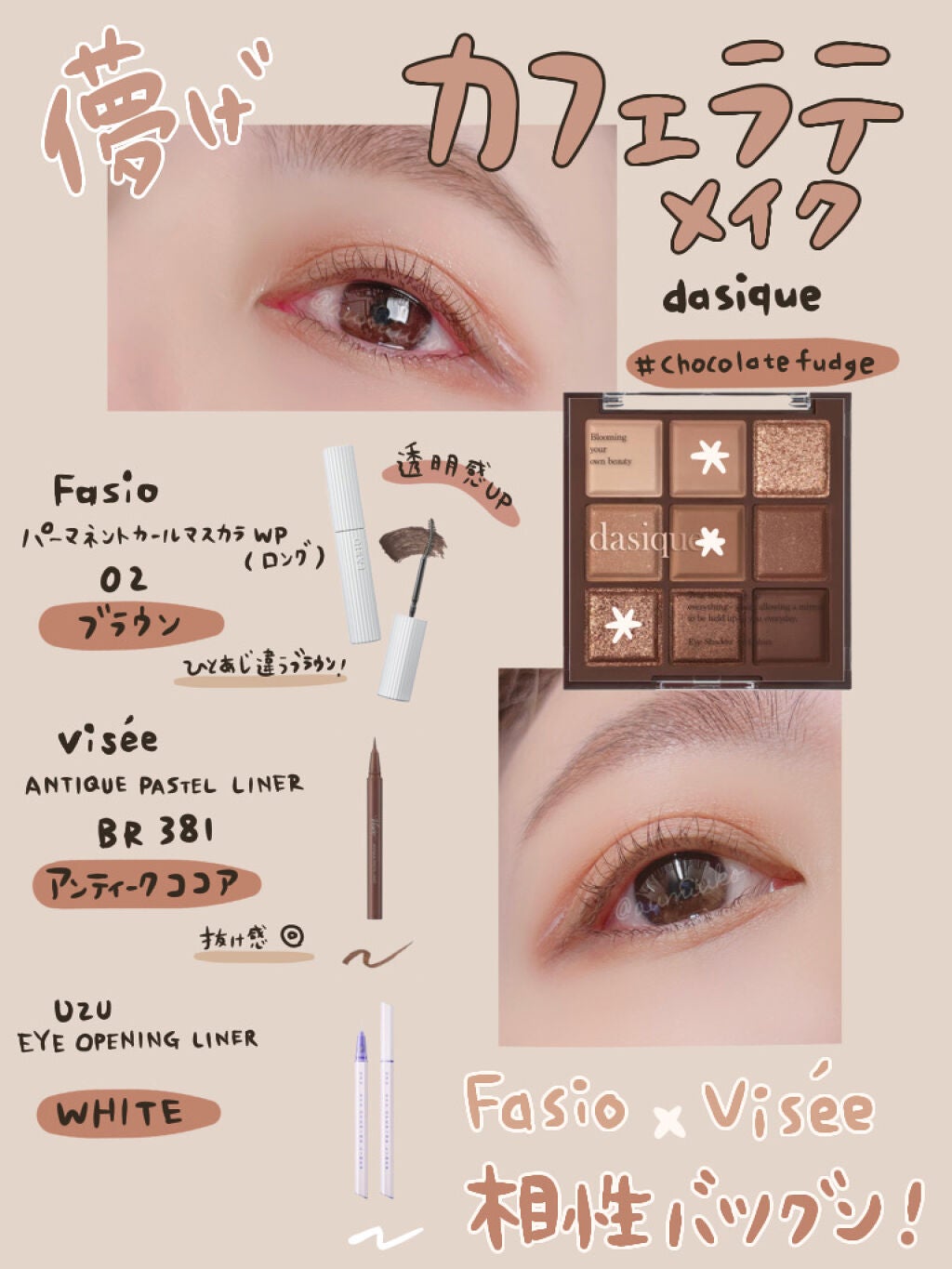 EYE OPENING LINER/UZU BY FLOWFUSHI/リキッドアイライナーを使ったクチコミ(1枚目)