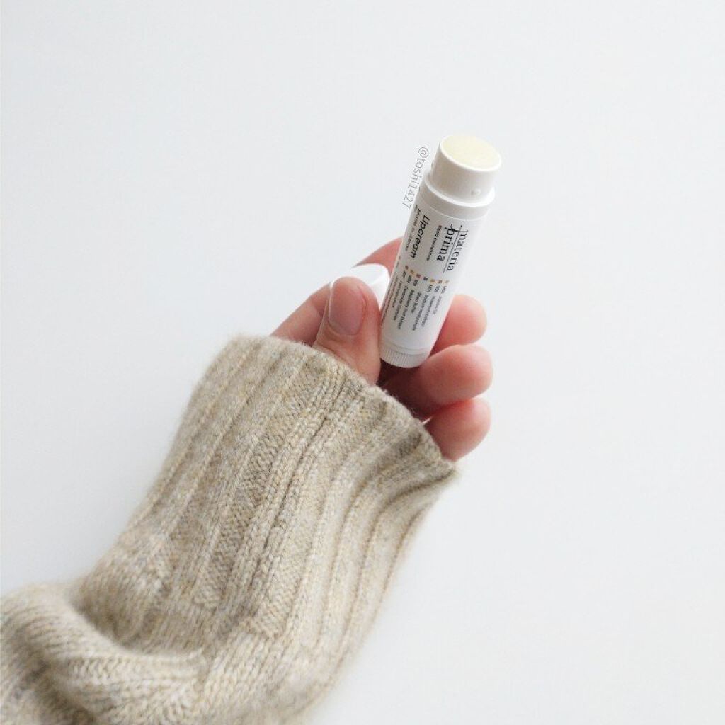 リップクリーム/マテリアプリマ/リップケアを使ったクチコミ（2枚目）