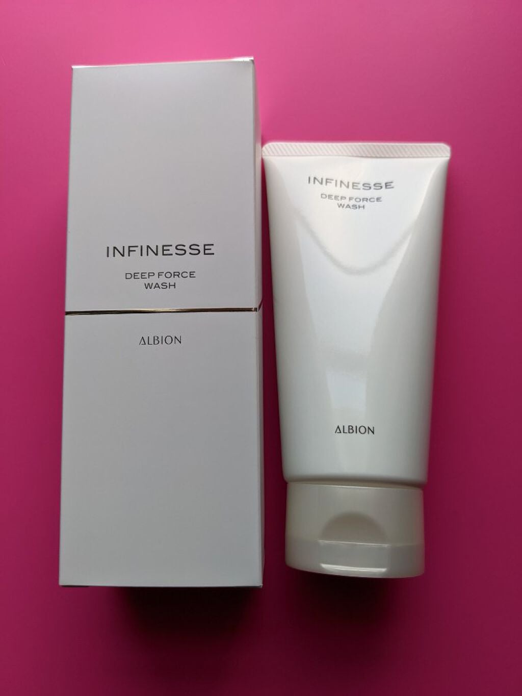 アンフィネス ディープフォース ウォッシュ/ALBION/洗顔フォームを使ったクチコミ(1枚目)