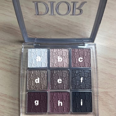 Dior ディオール バックステージ アイ パレットのクチコミ「Diorバックステージ アイパレット
《002 スモーキーエッセンシャル Smoky Esse.....」（3枚目）