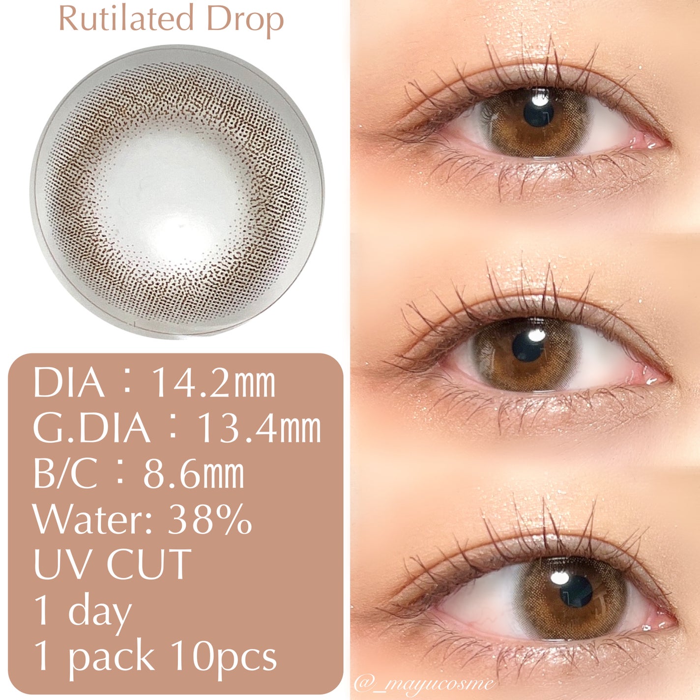 TOPARDS 1day/TOPARDS/ワンデー(1DAY)カラコンを使ったクチコミ(2枚目)