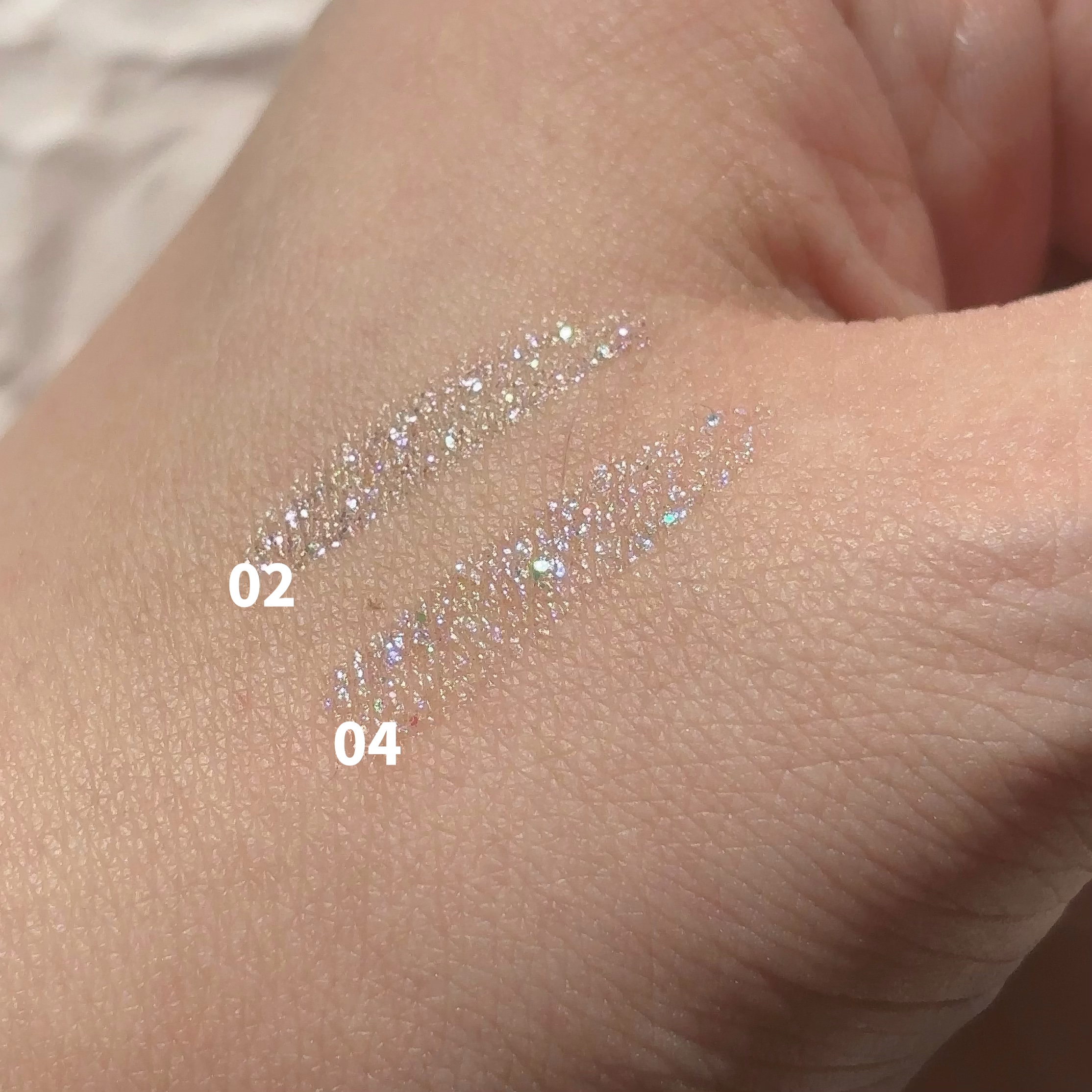 ミニュム バブグリッター/minum/グリッターを使ったクチコミ（2枚目）