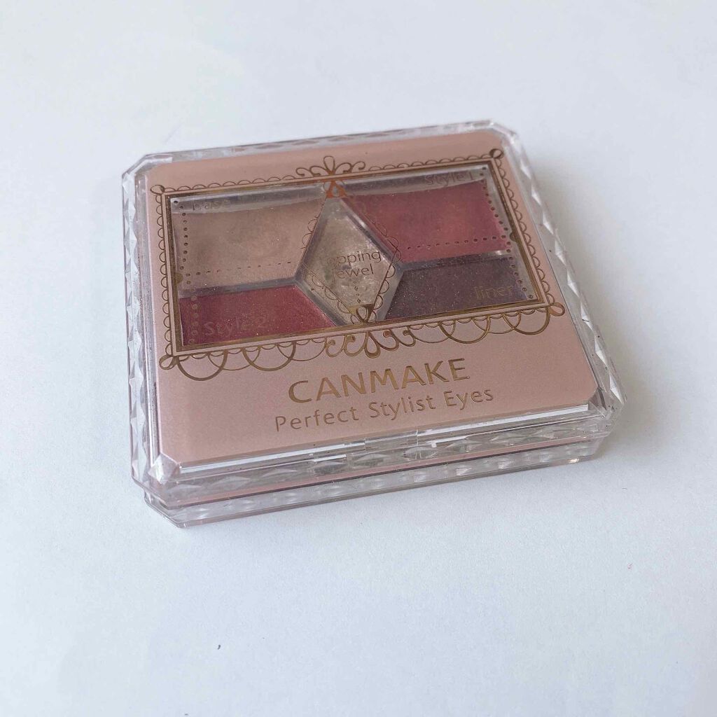 【旧品】パーフェクトスタイリストアイズ/キャンメイク/アイシャドウパレットを使ったクチコミ(1枚目)