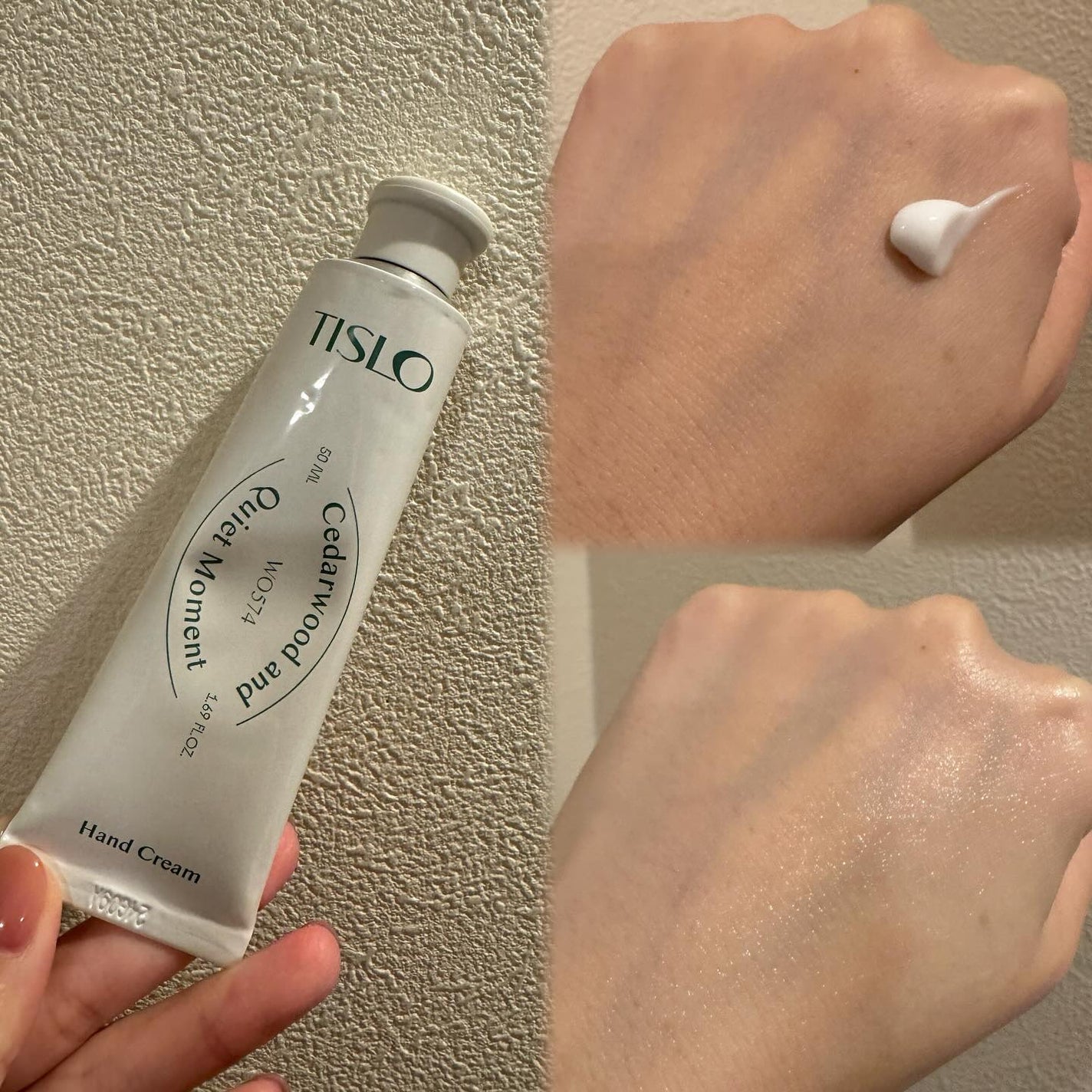 Cedarwood and Quiet Moment/Hand Cream/TISLO/ハンドクリームを使ったクチコミ(3枚目)