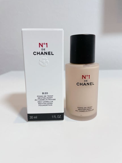 新品⭐CHANEL N°1 de CHANEL リキッドファンデーション B10 試してみた】 フリュイド ファンデーション N°1 ドゥ シャネル