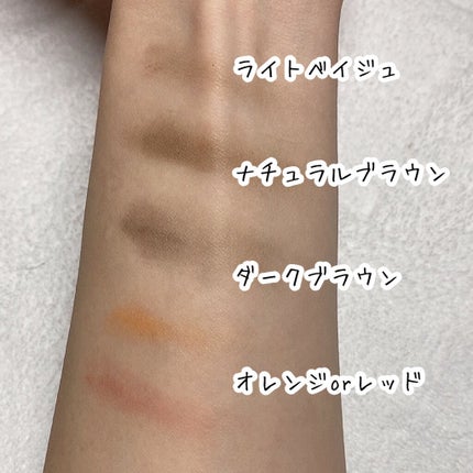 アイブロウ クリエイティブパレット/IPSA/パウダーアイブロウを使ったクチコミ(6枚目)