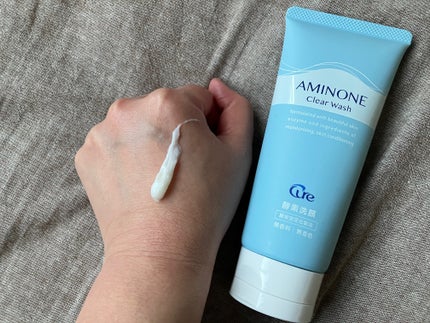 アミノネクリアウォッシュ/Cure/洗顔フォームを使ったクチコミ(4枚目)