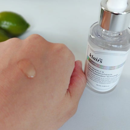 フレッシュリージュースドビタミンドロップ(35ml)/Klairs/美容液を使ったクチコミ(3枚目)