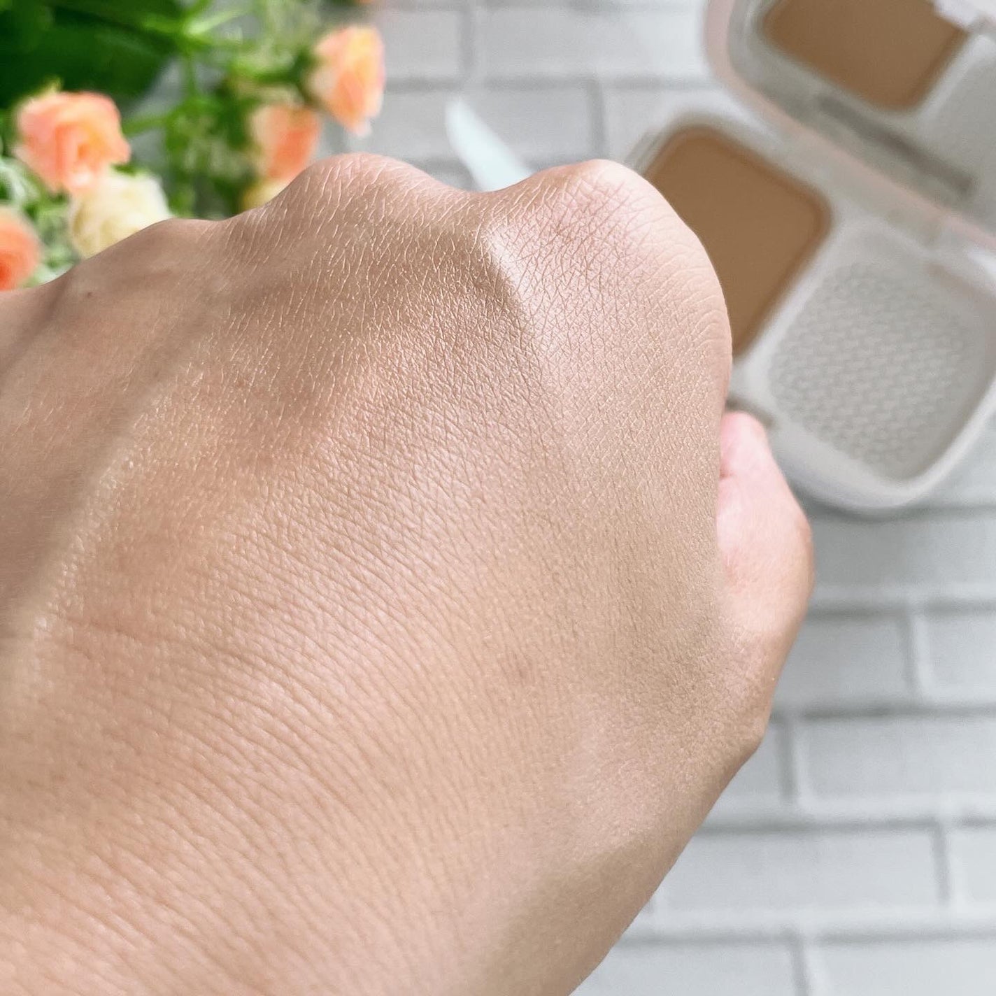 パウダーファンデーション/media luxe/パウダーファンデーションを使ったクチコミ(8枚目)