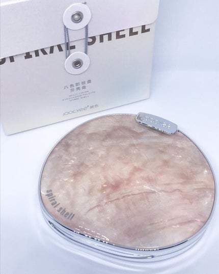 貝殻マルチパレット 08 ヌーディーピンク/Joocyee/アイシャドウパレットを使ったクチコミ(2枚目)