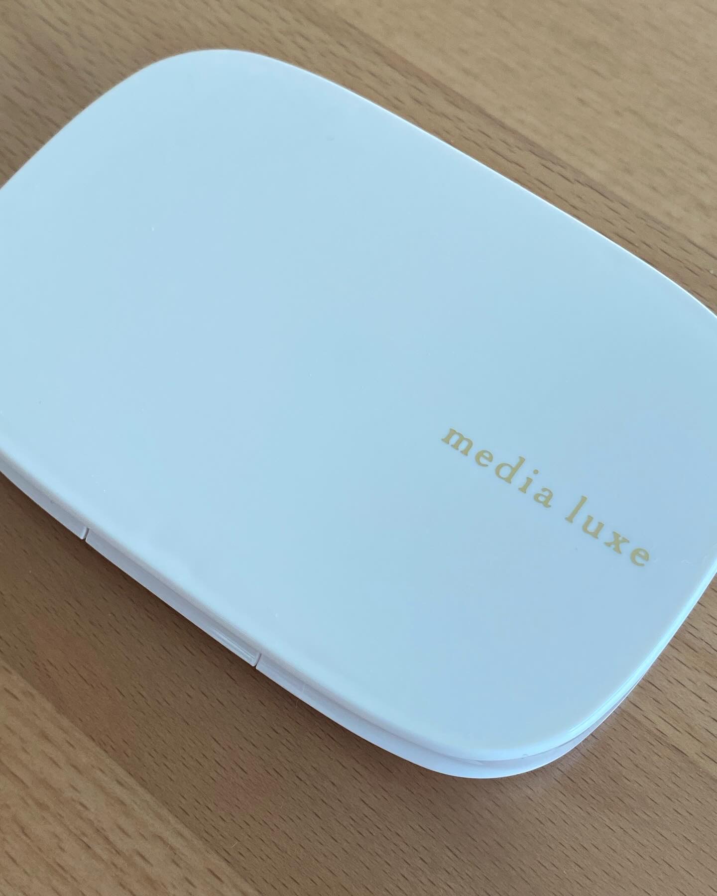 パウダーファンデーション/media luxe/パウダーファンデーションを使ったクチコミ（1枚目）