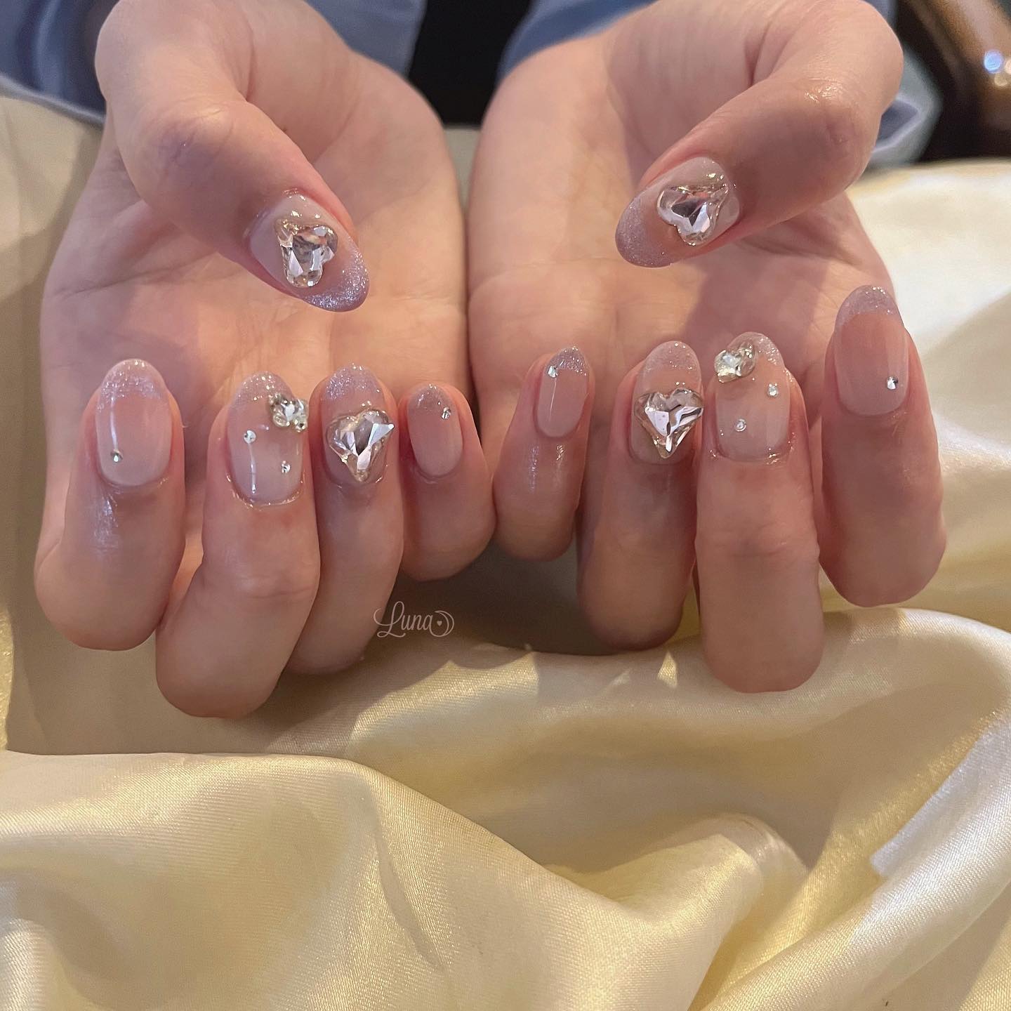 #ジェルネイル,#ワンカラーネイル,#ニュアンスネイル,#うるうるネイル,#ちゅるんネイル,#シンプルネイル,#パーツネイル,#透け感ネイル,#クリアネイル,#ぷっくりネイル,#ちぐはぐネイル,#韓国ネイル,#きらきらネイル,#うるつやネイル,#フレンチガーリーネイル,#ピンクネイル,#マグネットネイル,#フレンチネイルのネイルデザイン