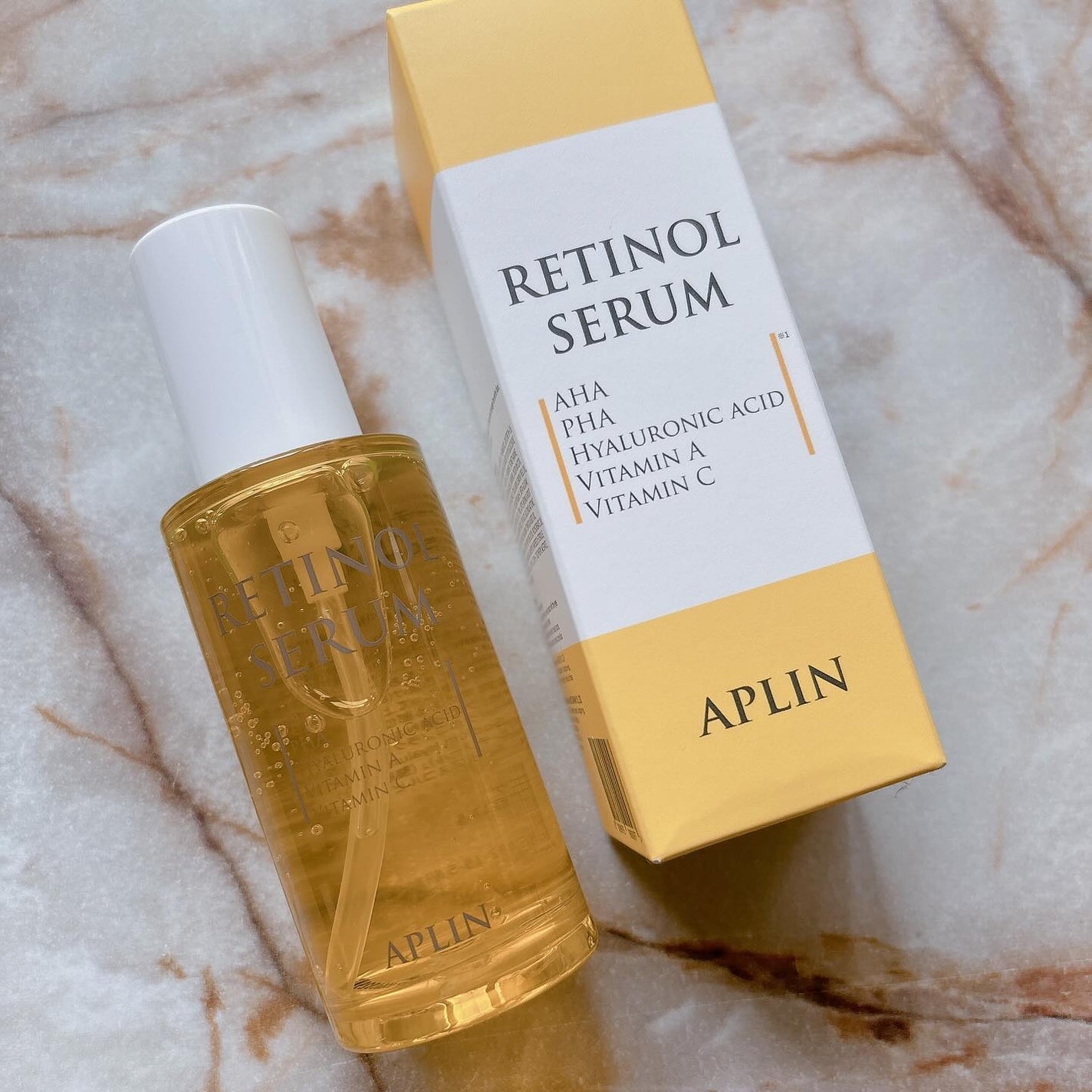 レチノールセラム/APLIN/美容液を使ったクチコミ(4枚目)