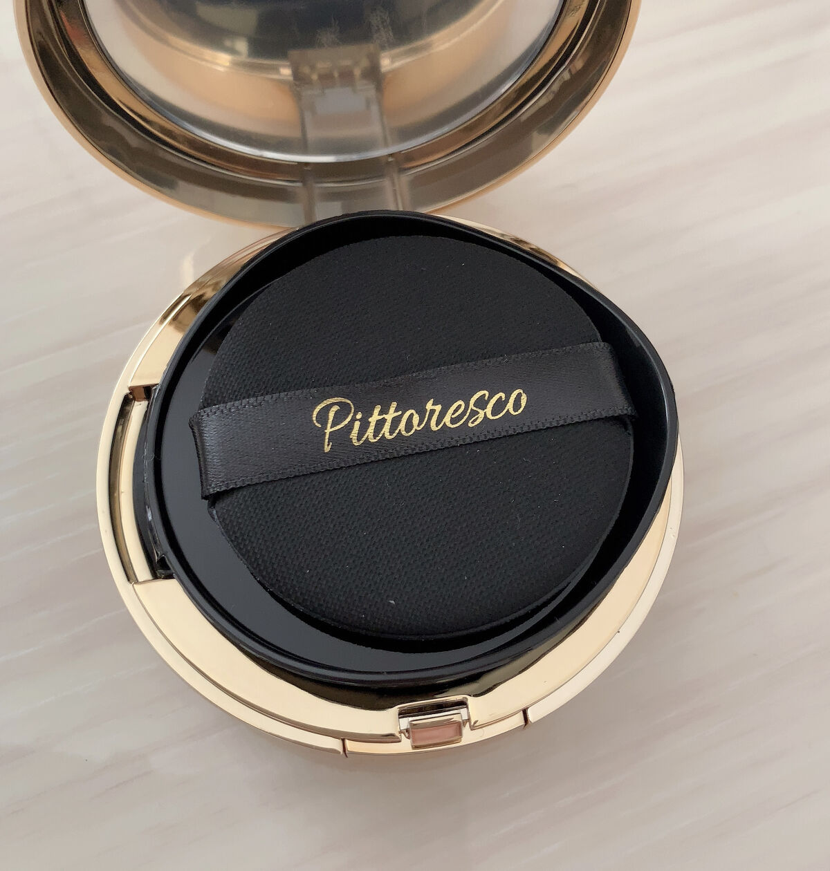 カバーBBクッション(リフィル込)/Pittoresco/クッションファンデーションを使ったクチコミ（3枚目）