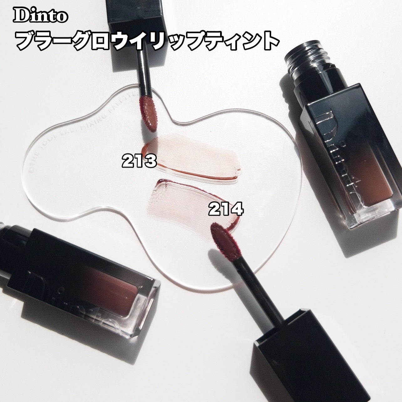 【used、匿名配送】Dinto ブラーグロイリップティント 9点SET ブラーグロイリップティント|Dinto他、1商品を使った口コミ