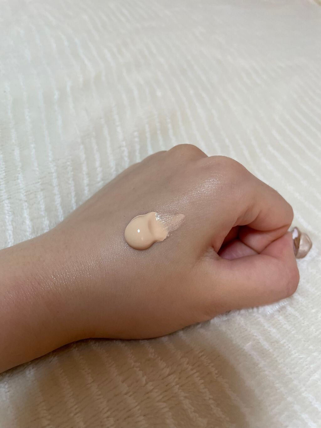3番 ノーファンデ陶器肌トーンアップクリーム/numbuzin/化粧下地を使ったクチコミ(2枚目)