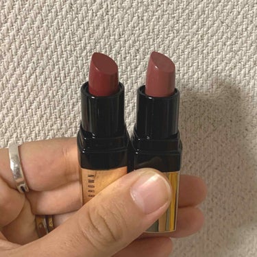 リュクス リップ カラー 18 ハイビスカス/BOBBI BROWN/口紅を使ったクチコミ（3枚目）