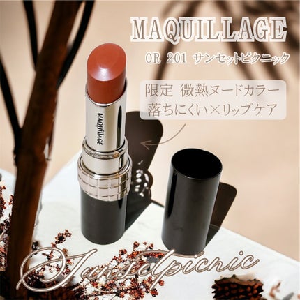 ドラマティックエッセンスルージュ/マキアージュ/口紅を使ったクチコミ(1枚目)