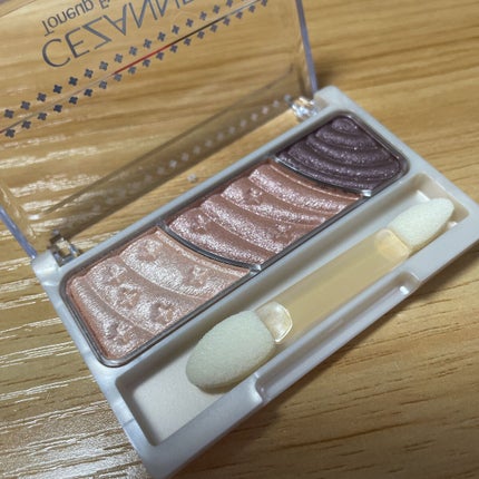 トーンアップアイシャドウ/CEZANNE/アイシャドウパレットを使ったクチコミ(2枚目)