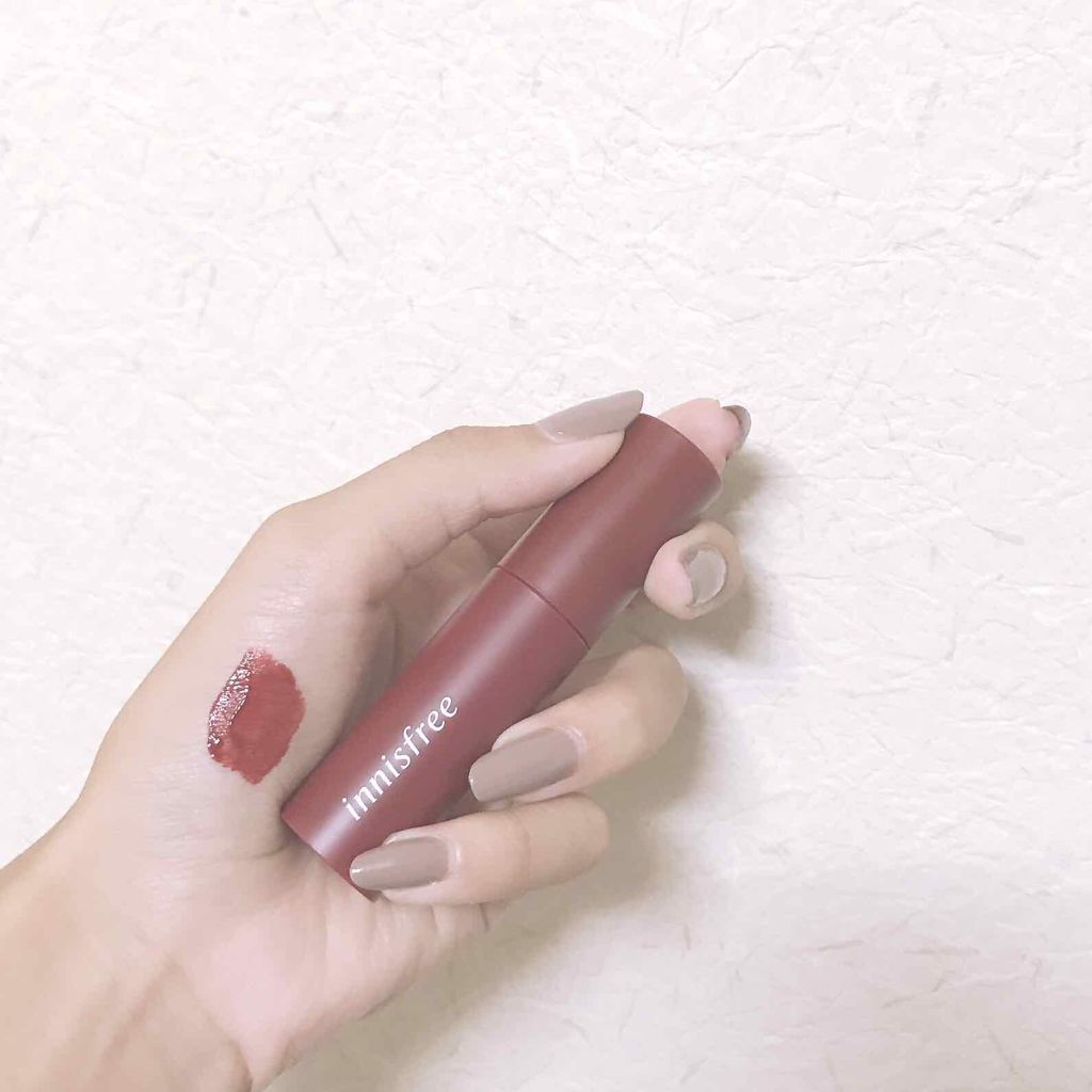 ビビッドコットン インクティント/innisfree/口紅を使ったクチコミ（1枚目）