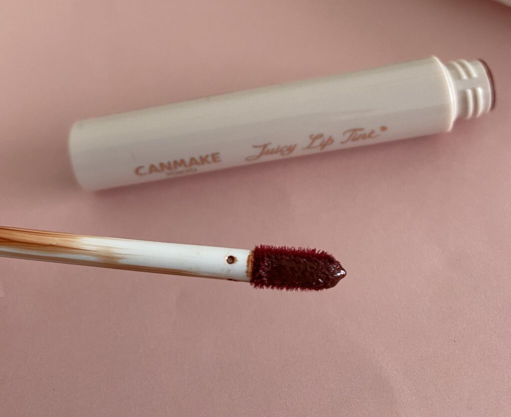 ジューシーリップティント/キャンメイク/口紅を使ったクチコミ（2枚目）