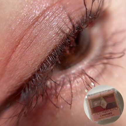 【旧品】パーフェクトスタイリストアイズ/キャンメイク/アイシャドウパレットを使ったクチコミ(1枚目)