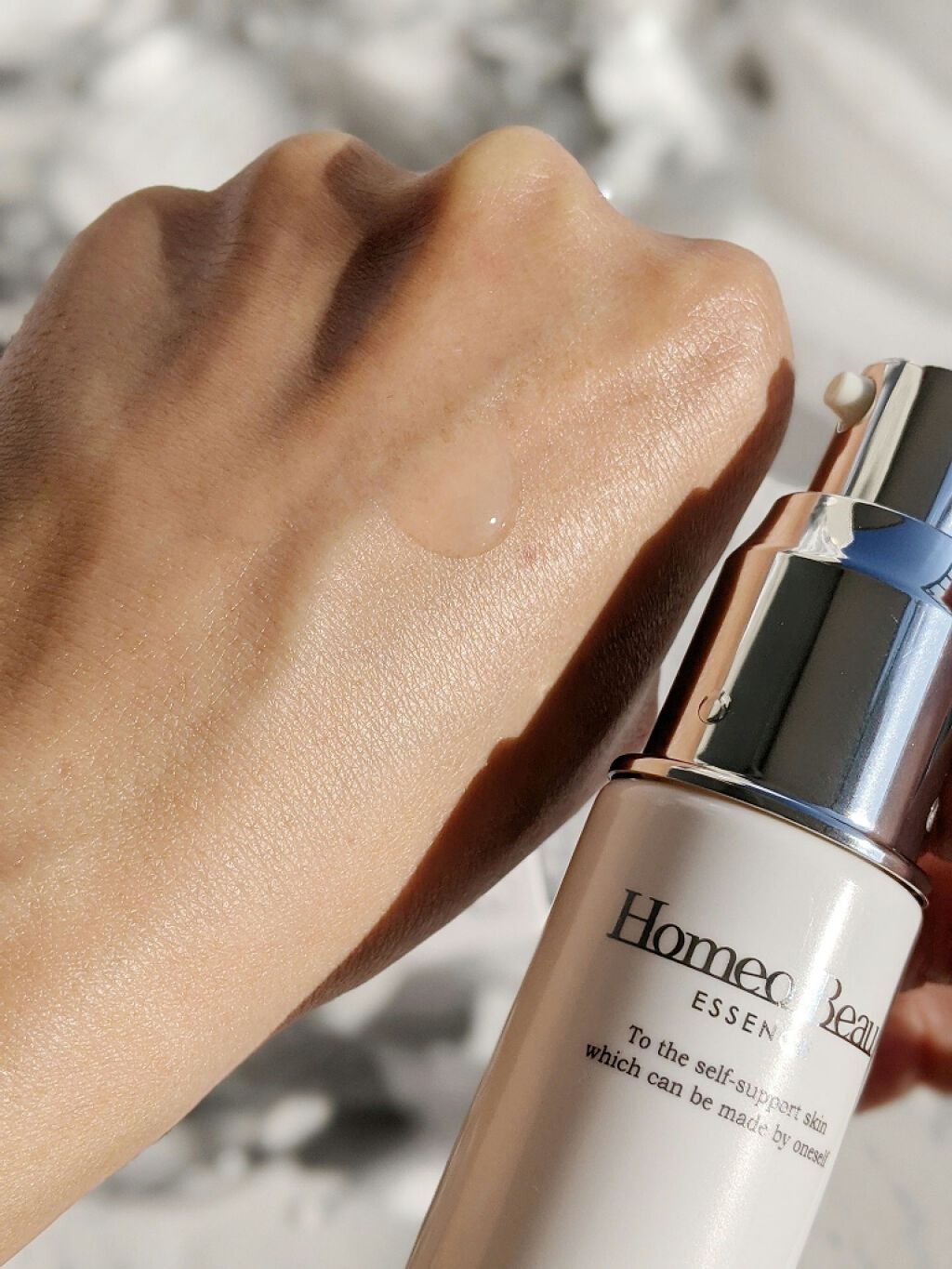 エッセンス/Homeo Beau/美容液を使ったクチコミ（2枚目）