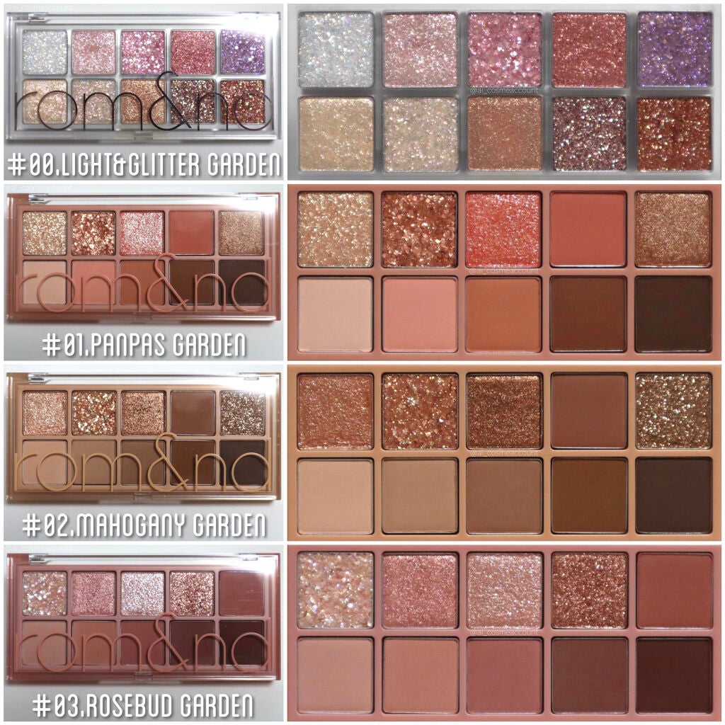 ベターザンパレット/rom&nd/アイシャドウパレットを使ったクチコミ(2枚目)